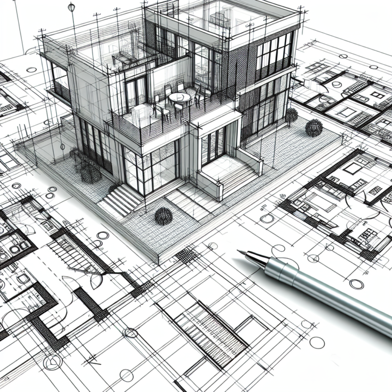 Bagaimana Anda menambahkan detail seperti jendela dan pintu ke gambar arsitektur pena 3D?